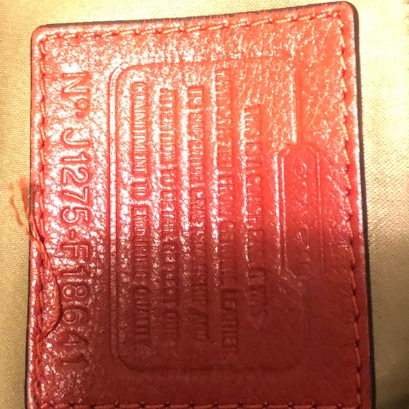 Authentic Supple Leather COACH purse - Picture 8 of 9